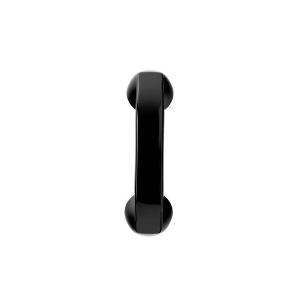 A Black Plastic Handle of a Phone Front
