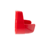 The Side of a Cradle in Red Color