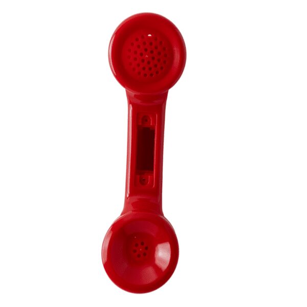 A Red Color Push Bar Switch Handset
