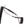 A Spade to Spade Cord With Wire Ending