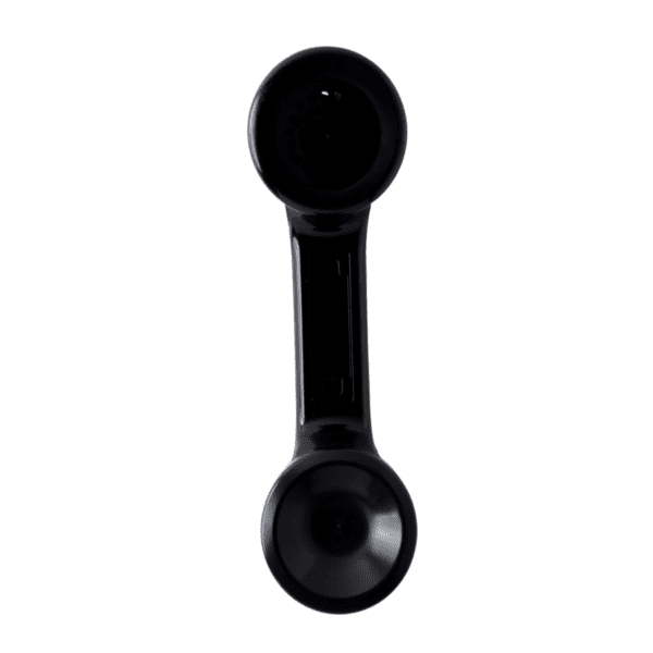 A Push Button Toggle Switch Handset in Black